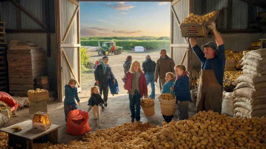 Bauer verschenkt 90 Tonnen Kartoffeln, weil der Handel sie nicht abnehmen mag