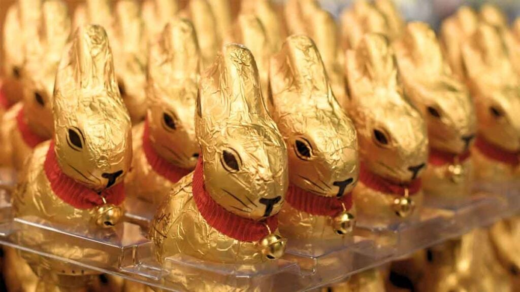 Dieser Supermarkt verkauft Lindt Goldhasen zum sensationellen Preis